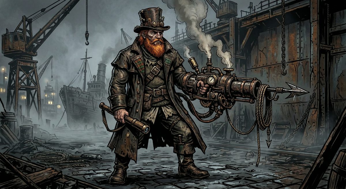 Angus Ironloch — The Harpooner